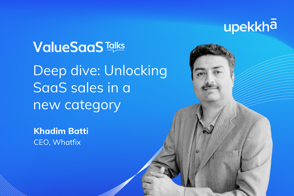 Unlocking SaaS sales in a new category: Deep-dive with Whatfix CEO